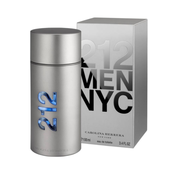 212 Men Carolina Herrera Eau de Toilette - Perfume Masculino 100ml